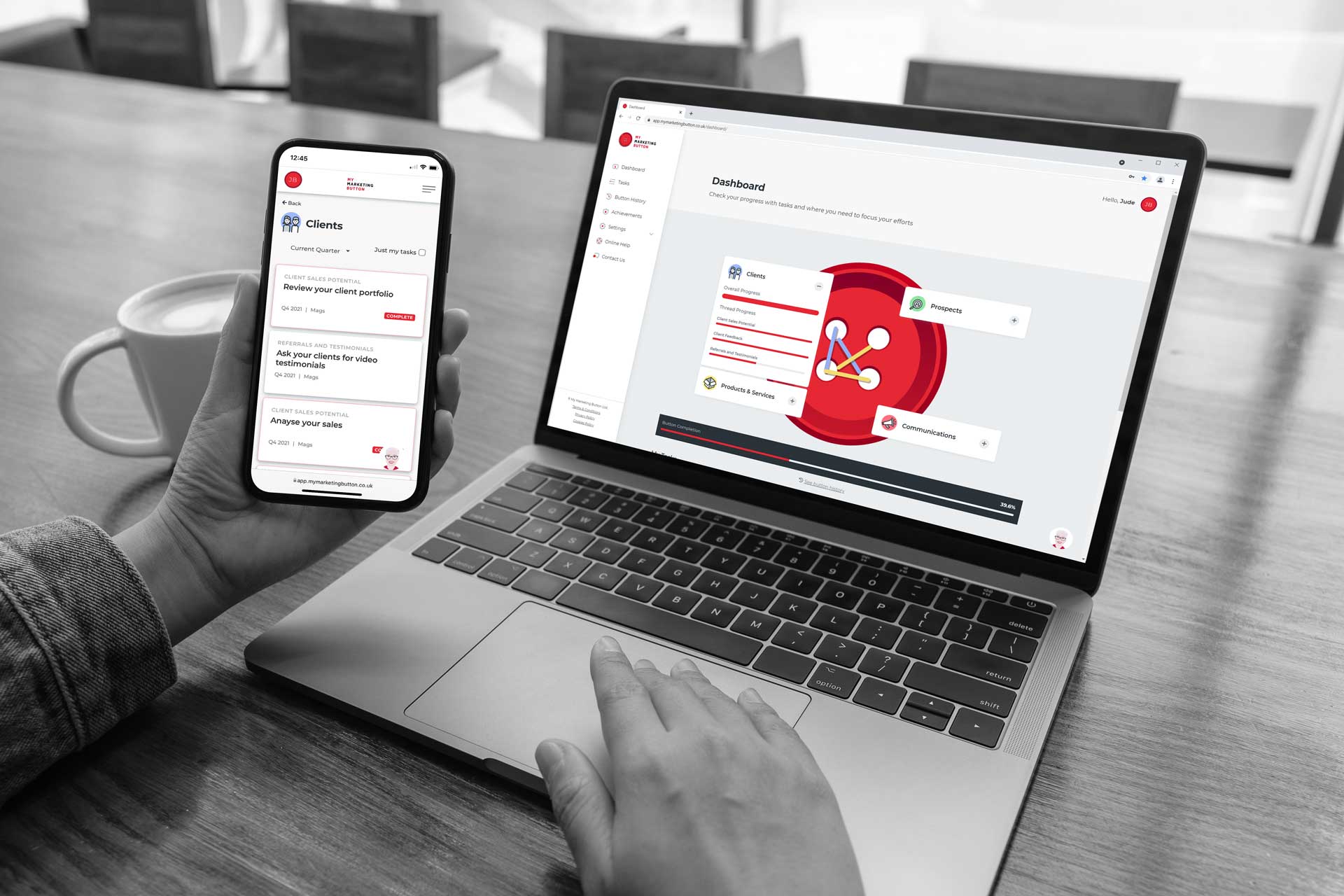 My Marketing Button Online Planning Platform